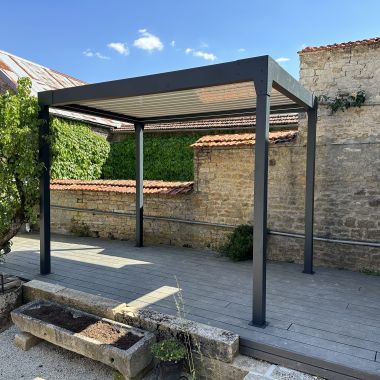 pergola bioclimatique alu